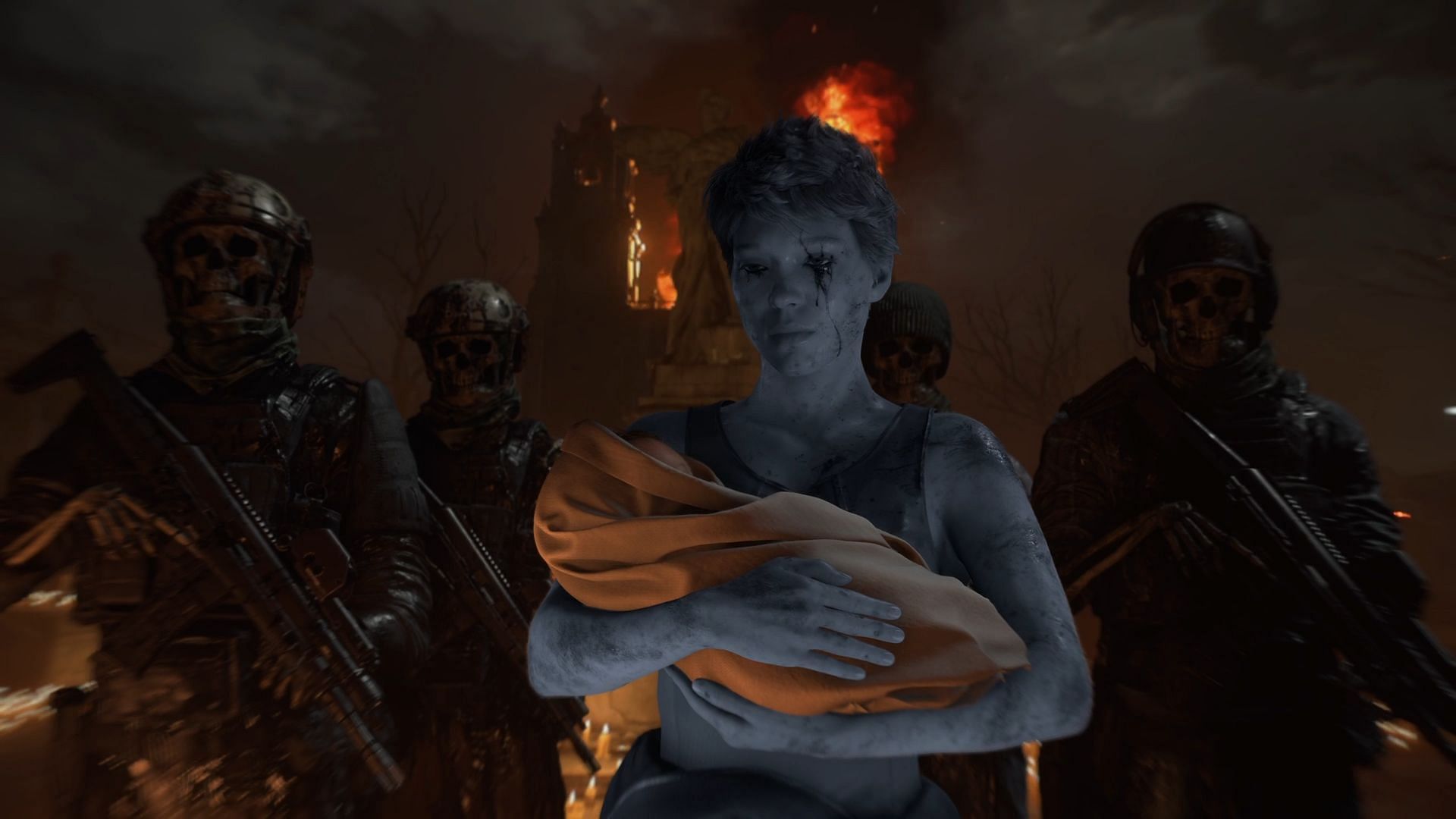 Fragile handing over Lou to the Lost Souls (Image via Sony Interactive Entertainment)